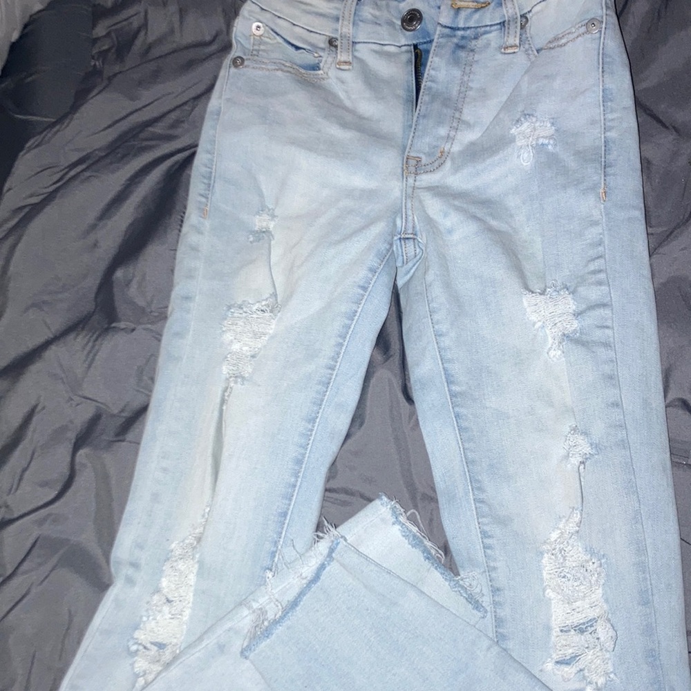 Aeropostale High Rise Curvy Jeggings